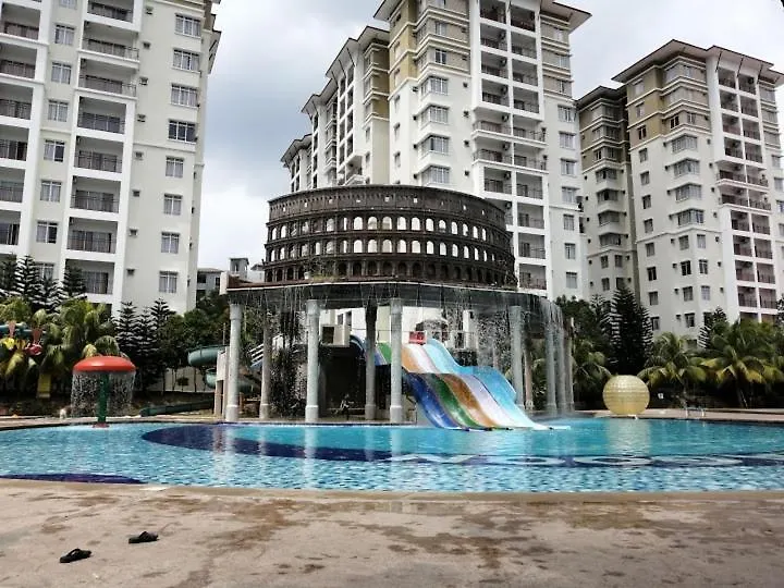 Family Stay 2 Bilik Waterpark Apartment Resort Melaka Free 4 Tiket 0*, Malacca Malaysia