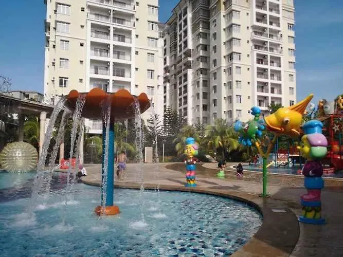 Family Stay 2 Bilik Waterpark Apartment Resort Melaka Free 4 Tiket